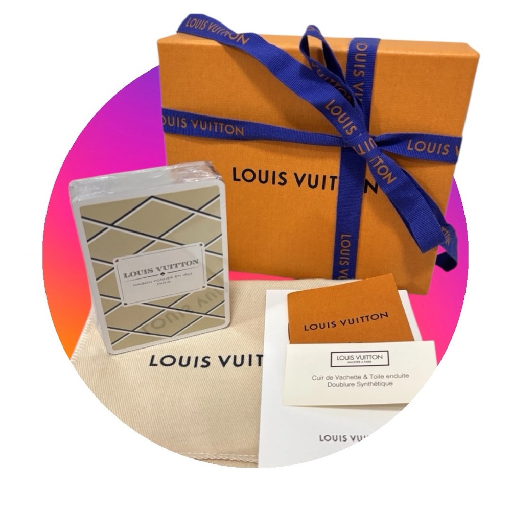 LOUIS VUITTON New Playing Card Deck in Box